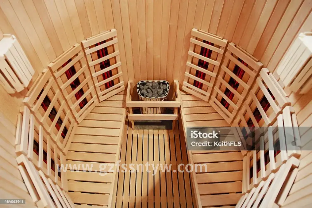 桑拿房内的舒适氛围